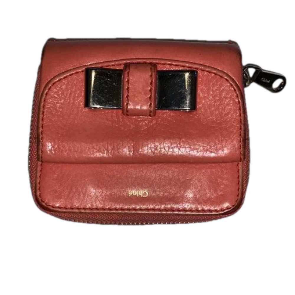 Chloe compact zipped wallet